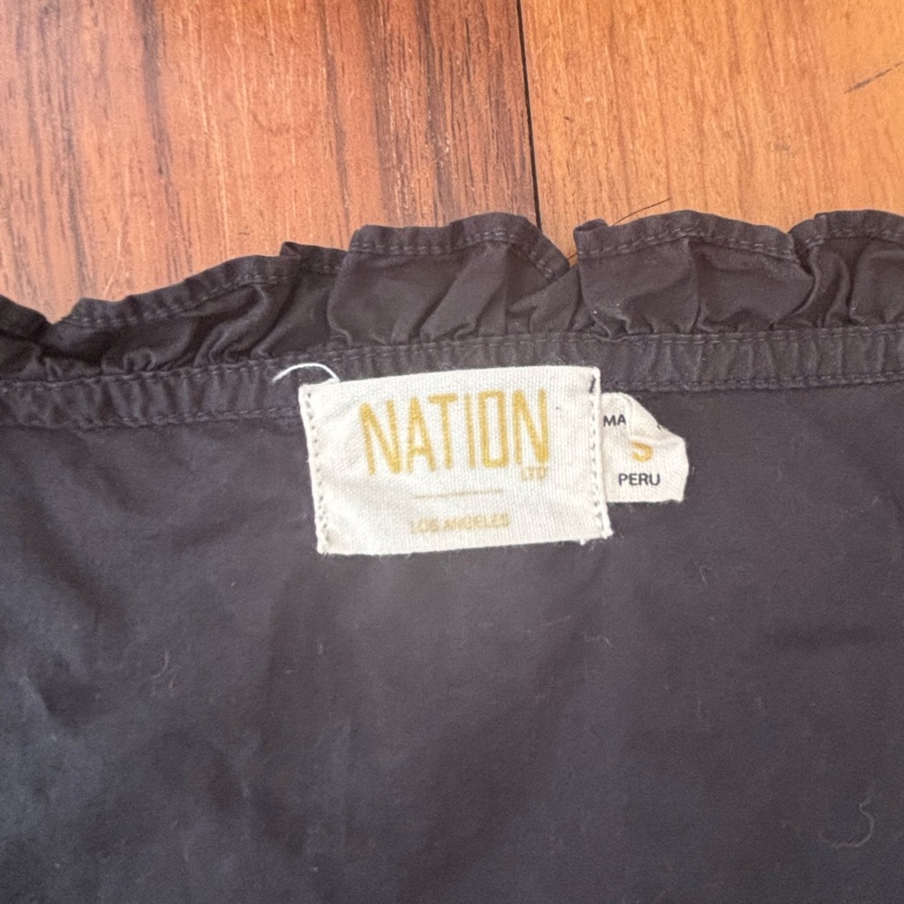 Nation LTD Bernadette Sweetheart Blouse size S - Picture 4 of 5